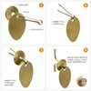 Hardware Philosophy "Golden Egg" Pulls 2.5 Inches - Set of