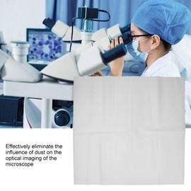 Microscope Dust Cover Accessory 480 x 490 mm Professional Handheld Microscope Dust Cover for Lab Office Indoor
