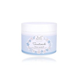 'Badefee Body Care with Macadamia Nut Oil Sea Salt Scrub Citrus Jasmine Silky Soft/Sandholz/AMBER