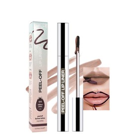 Brillo Labial Líquido Mate - Delineador De Labios Despegable Tattoo Marrón Oscuro De Larga Duración Resistente Al Agua Y A Las Manchas Para Todo Tipo De Piel 012 Fl Oz(05#)