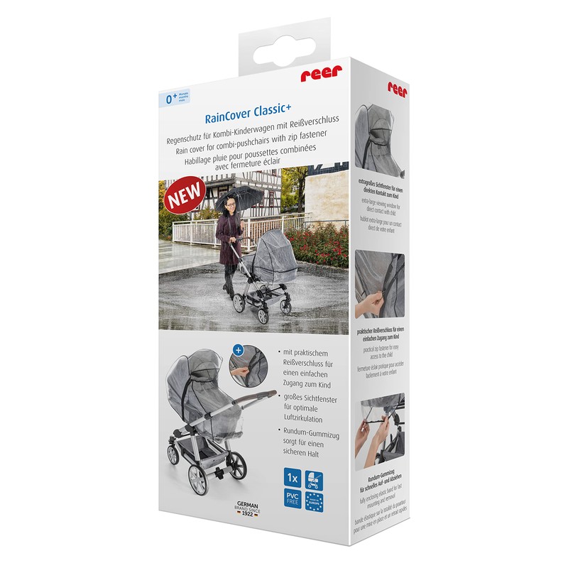 Classic 84069 Rain Cover and Rain Protector for Pushchair with