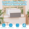 Air Jade Insulation Foam Block for U Shaped Window Air
