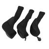 3Pcs Golf Club Head Covers 1 3/5 UT Breathable Mesh