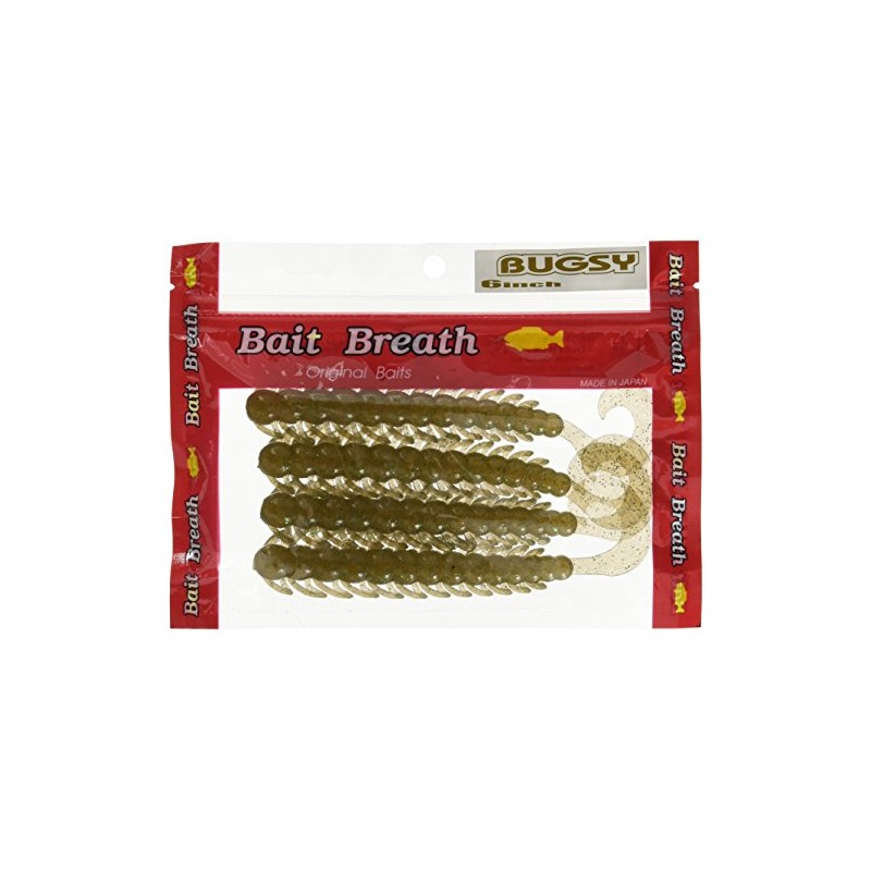 Bait Breath (beitoburesu) Worm baguzuxi- 6.0 # 124 Cinnamon/Green