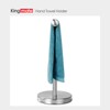 Kingmate Hand Towel Holder Stand, Towel Rack with Stainless Steel