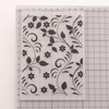 NZJ Spring Leaves Wall Brick Dandelion Plastic Embossing Folders for