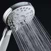 AquaSpa High Pressure 6-setting Luxury Handheld Shower Head – Extra