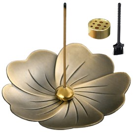 EUSTACE Incense Burner, Incense Burner, Incense Dish, Interior Soothing Incense Burner, Cherry Blossom, Japanese Style, Stylish, Simple, Vertical, Buddhist Altar, Tea Ceremony, Coffee House, Sleeping, Study Room, Meditation, Purification, Yoga Classroom,