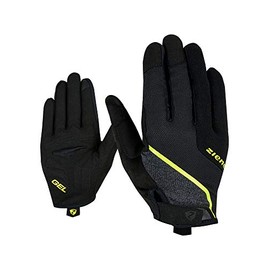 Ziener Men's CLYO Touch Long Cycling, Mountain Bike, Cycling Gloves, Long Finger with Touch Function, Breathable/Cushioning, Bitter Lemon, 9.5