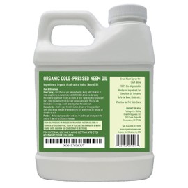 Verdana Pure Neem Oil for Plants – 16 Fl Oz – Organic, Cold Pressed, Unrefined, Non-GMO – 100% Natural Spray for Plant Leaf Shine, DIY Beauty, Soap Making – No Additives