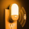L LOHAS LED Amber Night Light, 2 Pack, Night Lights