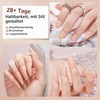 MIZHSE Builder Gel Nude, Builder Gel for Gel Nails, UV