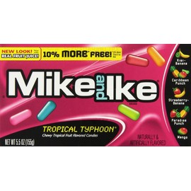 Mike and Ike Tropical Typhoon 5.5oz Box, 2 Boxes