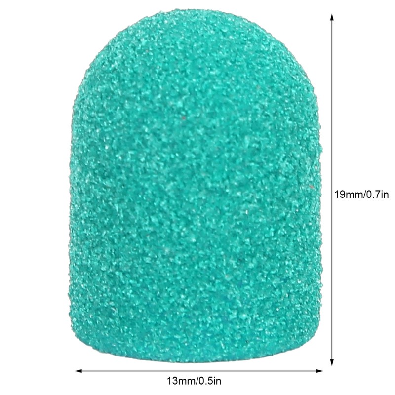 Nail Art Sanding Cap Nail Drill Bits Polishing Grinding Sanding