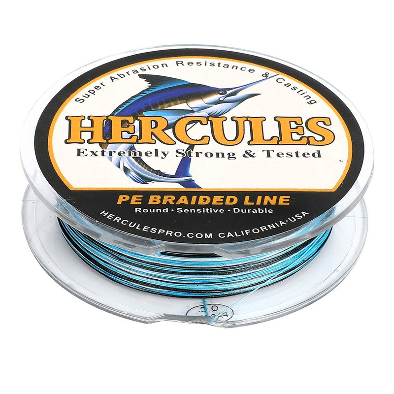 Hercules Super Cast 100 m - 2000 m Yards Braided