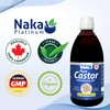 Naka Platinum Pure Certified ORGANIC Expeller Pressed CASTOR Oil -