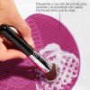 Universo en Linea Tapete Lava Brochas De Silicon, Limpia Brochas