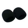 GONKISS Dynamic Microphone Sponge Medium Microphone Windscreen 2pcs Black