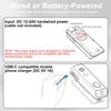 Doorbell Camera Wireless ,2K HD Dual Cameras &Head-to-Toe View ,Battery