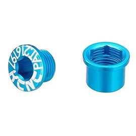 2013 KCNC Chainring Bolts Blue Short (to fit single ring) x 5 (Road)