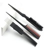 Baluue 3pcs Professional Hair Comb Multi-style Black Salon Combs for