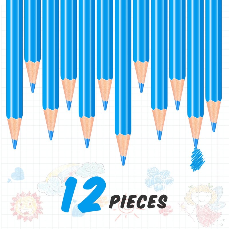 12 Pieces Erasable Pencils Pencils Sharpened Pencils HB Pencils with