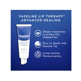 Vaseline Lip Therapy Advanced Formula 0.35 oz (Pack of 9)