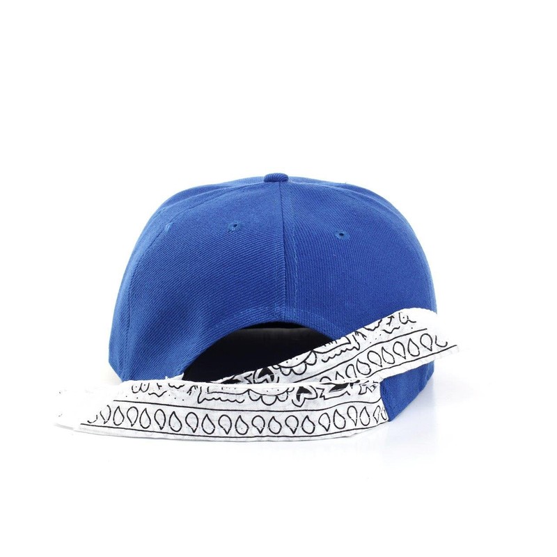 Underground Kulture Blue Tie-Back Bandana Baseball Cap