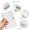 6 Hole A6 Personal Notebook Binder A6 Transparent with Bodan