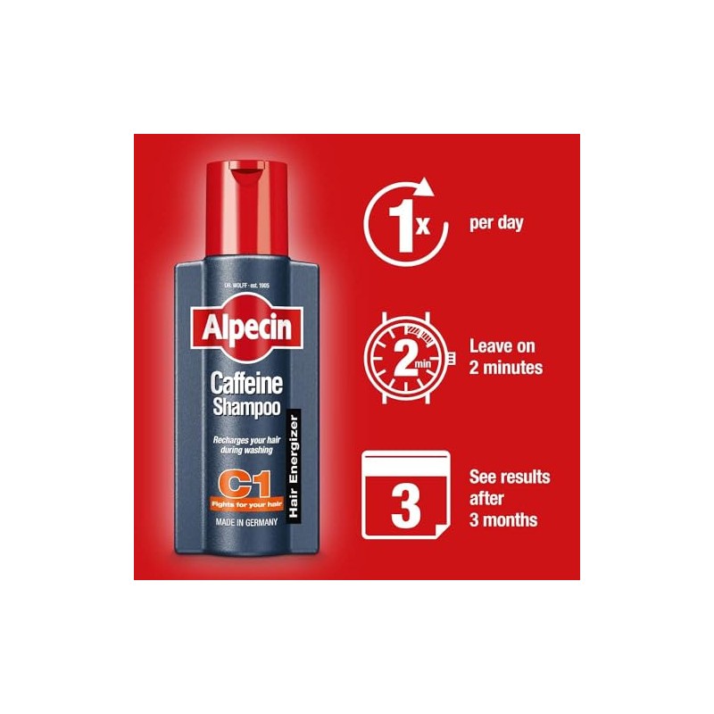 Alpecin Caffeine Shampoo 250 Ml by M&A Pharmachem