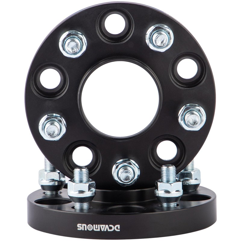 DCVAMOUS 4PC 5x4.5 Hubcentric Wheel Spacers 20mm with 12x1.5 Studs