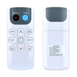 ZWP Replace Window Air Conditioner Remote Control for Black+Decker/Della/Amana/TCL/Della/Crosley/Acekool/Emerson/ROVSUN/GarveeHome/Magshion/Acekool/Adoolla/ACONEE/GAOMON/Comfort Zone/Honeywell/Mollie