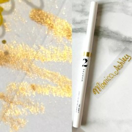 Morphe 2 ~ Gold Gel Eye Liner + Built in Sharpener 'GOLD RUSH' Eyeliner, New