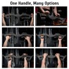 MOST GRIP LAT Pull Down Bars Set, Triangular Stability LAT