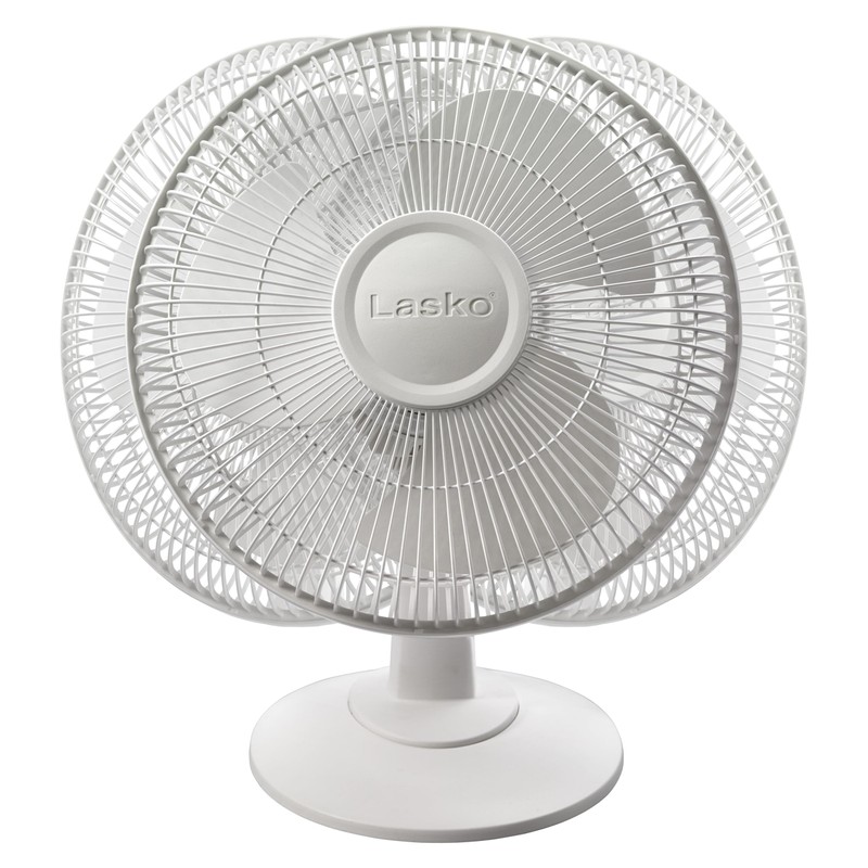 Lasko 12" Oscillating Table Fan for Home, Offices, Bedrooms, Living