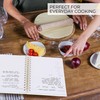 ZICOTO Aesthetic Blank Recipe Book with Linen Cover - The