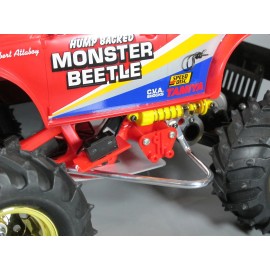 Tamiya Pair Aluminum Side Step Guard Bar Tamiya 1/10 Frog Brat Monster Beetle Blackfoot