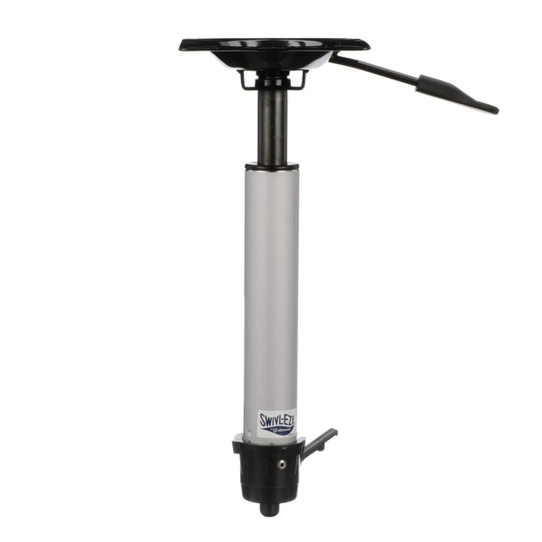 Attwood SP-37914 Wedge™ 2 3/8-Inch Extension Post, Adjustable Height Seat Post, 24 to 30 Inches, Power Pedestal, with Seat Mount