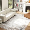 HOMCOM 9x12 Area Rug, Boho Living Room Carpet, Machine Washable,