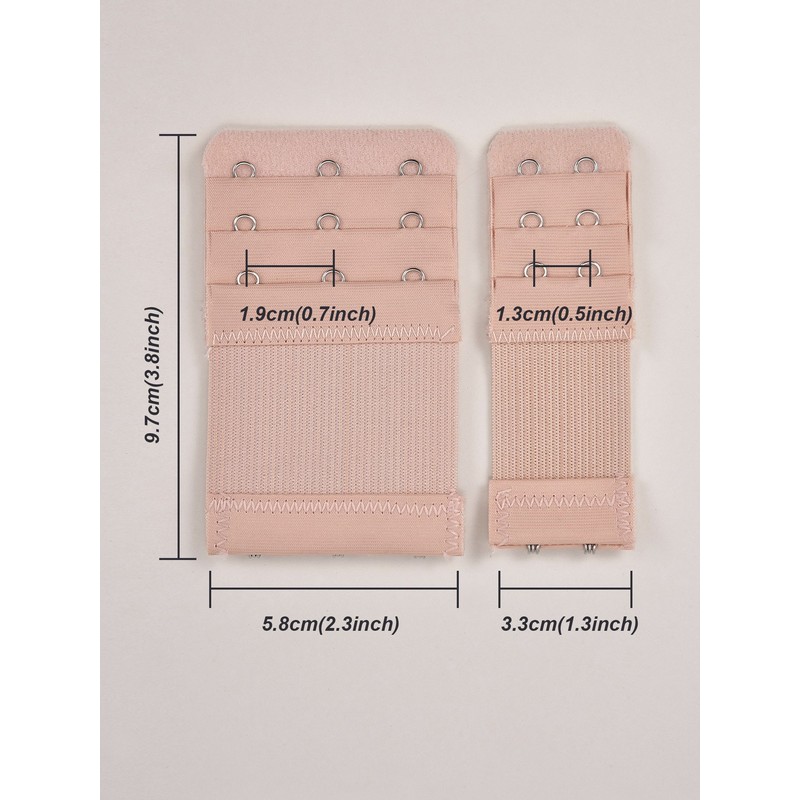 WitBicg Women's Bra Extender 2 Hooks/ 3 Hooks, 6 Pieces