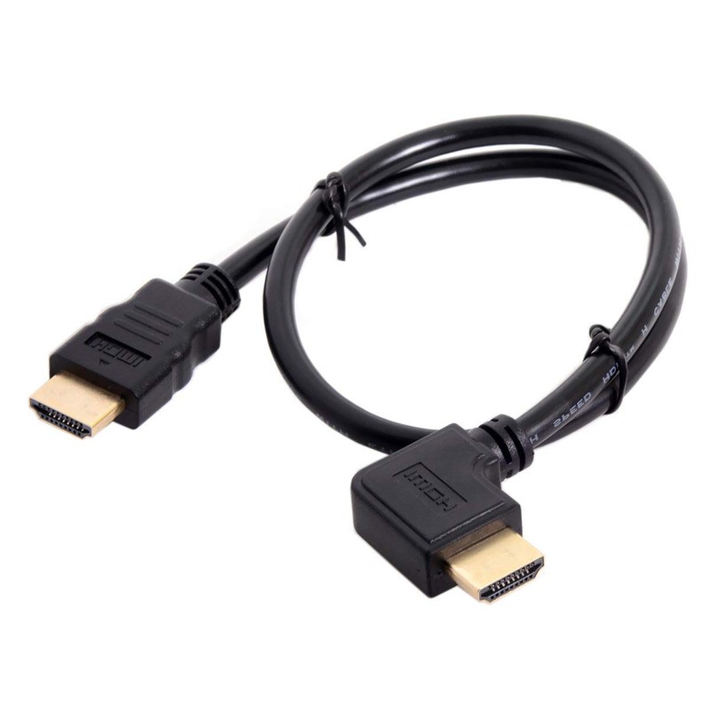 JSER Cable HDMI 1.4 macho a HDMI macho de 90