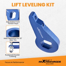 maXpeedingrods 3" Front & 2" Rear Lift Leveling Kit for 2000-2006 Chevy Avalanche Tahoe Suburban Yukon Escalade 6-Lug Truck, with Front Rear Shock Extenders
