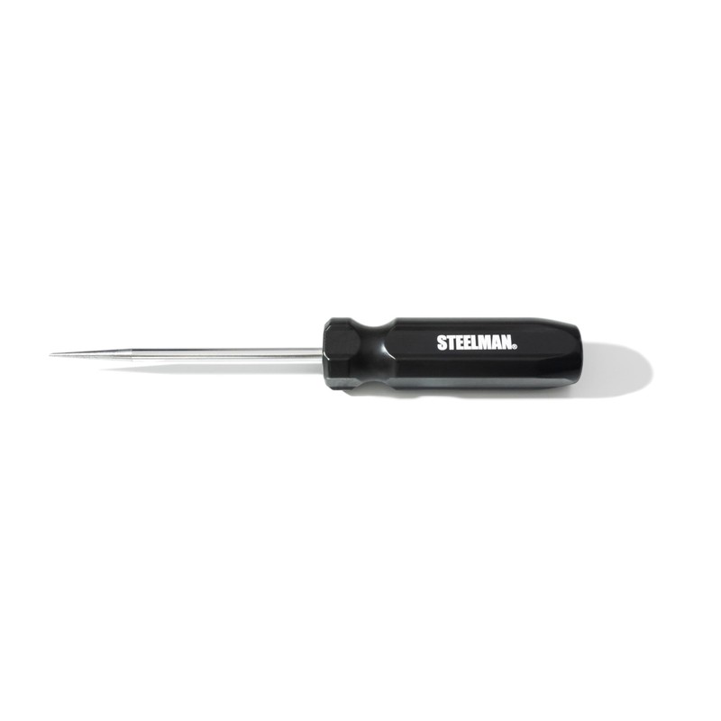 Steelman Tire Repair Probe Scratch Awl Punch, 4-inch Shank, Dual