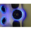 FIA 4pcs 6.5'' RGB Speaker Lights For Car Truck Vehicle's