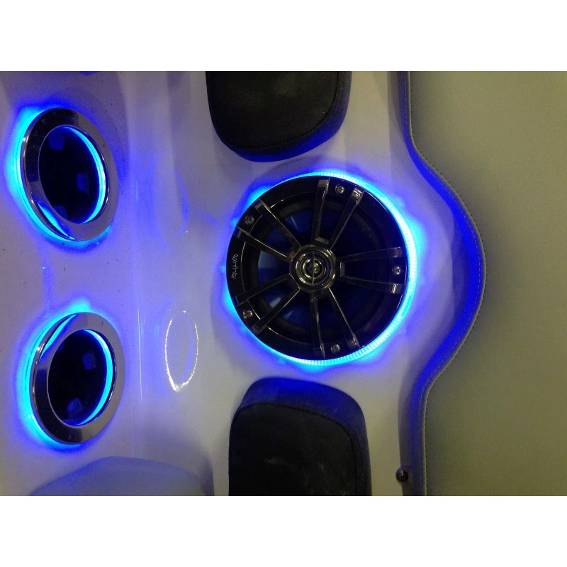 FIA 4pcs 6.5'' RGB Speaker Lights For Car Truck Vehicle's