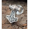 No. 29: Thor's Hammer Stud Earrings 925 Sterling Silver ST.29,