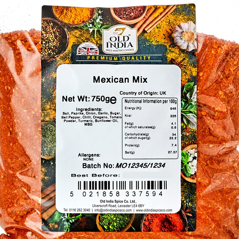 Old India Mexican Mix 750 g