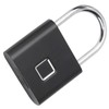 Fingerprint Padlock Zinc Alloy Smart Office Home Cabinet Door Dormitory