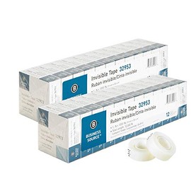 Business Source BSN32953 Premium Invisible Tape Value Pack, VAR (24)