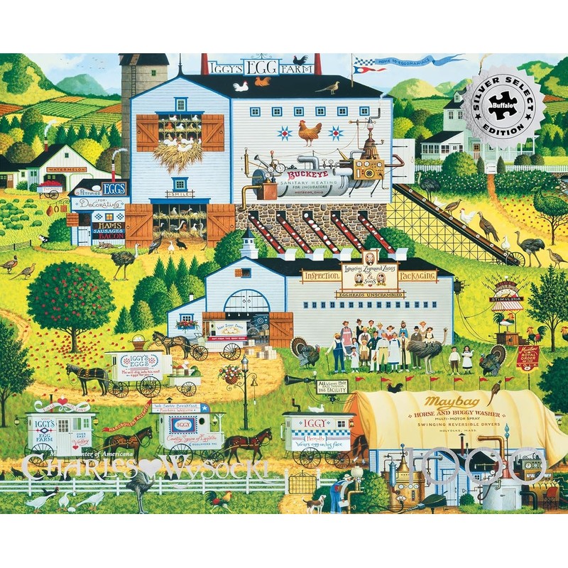 Buffalo Games Silver Select – Charles Wysocki Sunny Side Up